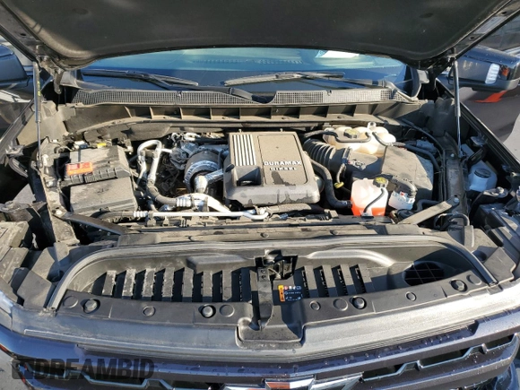 2022 Chevrolet Silverado 1500 RST with VIN 1GCUDEET4NZ577218, listed as a Copart auction lot 42675324 with 25,718 mi miles and Salvage Title. Bid and sale history available at DreamBid. Image 11.