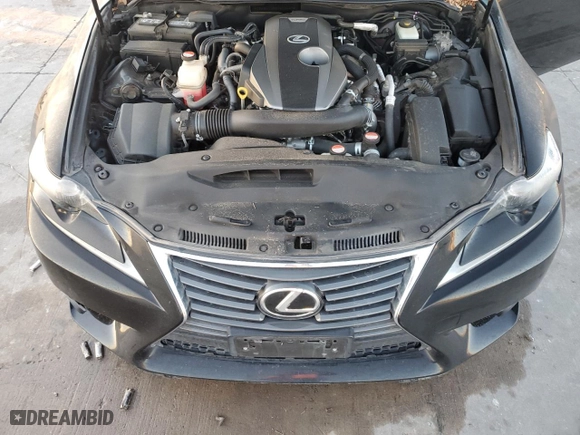 2016 Lexus IS 200t with VIN JTHBA1D25G5004502, listed as a Copart auction lot 43645835 with 77,597 mi miles and Salvage Title. Bid and sale history available at carsss.com. Image 12.