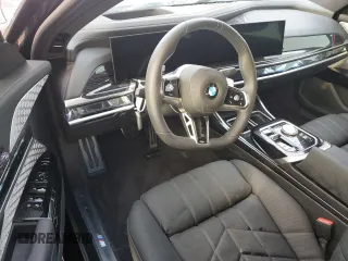2024 BMW 7 Series 740i xDrive with VIN WBA33EH06RCT04464, listed as a Copart auction lot 74810484 with 821 mi miles and Non Repairable. Bid and sale history available at carsss.com. Image 8.