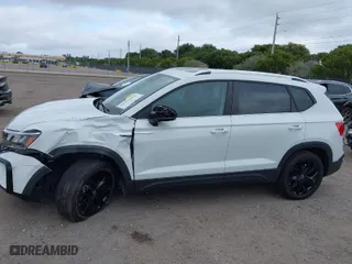 2023 Volkswagen Taos SE with VIN 3VVEX7B27PM300636, listed as a IAAI auction lot 41330763 with 18,630 mi miles. Bid and sale history available at carsss.com. Image 6.