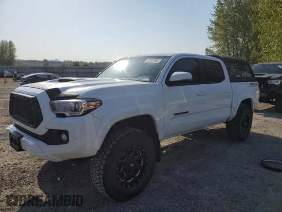 2017 Toyota Tacoma SR5 with VIN 5TFCZ5AN1HX071690, listed as a Copart auction lot 53740345 with 119,841 mi miles and Salvage Title. Bid and sale history available at carsss.com. Image 1.