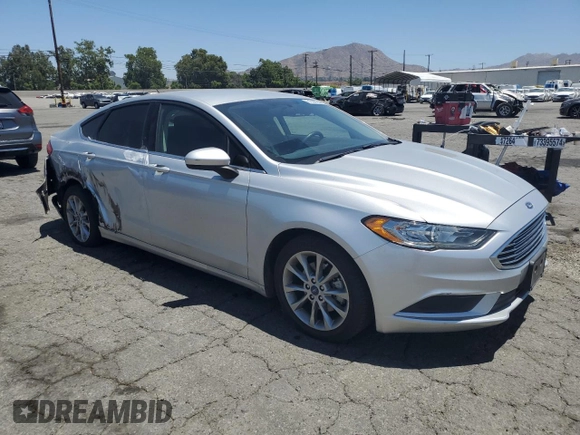 2017 Ford Fusion SE with VIN 3FA6P0H7XHR276646, listed as a Copart auction lot 61328635 with 51,440 mi miles and Clean title. Bid and sale history available at DreamBid. Image 4.