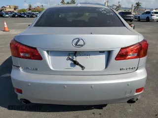 2008 Lexus IS 250 with VIN JTHBK262885083939, listed as a Copart auction lot 46953655 with 67,213 mi miles and Salvage Title. Bid and sale history available at DreamBid. Image 6.