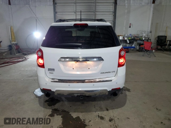 2014 Chevrolet Equinox LTZ with VIN 2GNFLHE38E6361789, listed as a Copart auction lot 82988894 with 178,867 mi miles and Salvage Title. Bid and sale history available at carsss.com. Image 6.