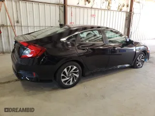 2017 Honda Civic Sedan EX with VIN 19XFC2F78HE205800, listed as a Copart auction lot 49428755 with 147,480 mi miles and Salvage Title. Bid and sale history available at carsss.com. Image 3.