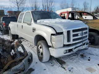 2008 Ford Super Duty F-350 DRW XL with VIN 1FTWW33R58EA65591, listed as a Copart auction lot 88522395 with 0 mi miles and Salvage Title. Bid and sale history available at carsss.com. Image 4.