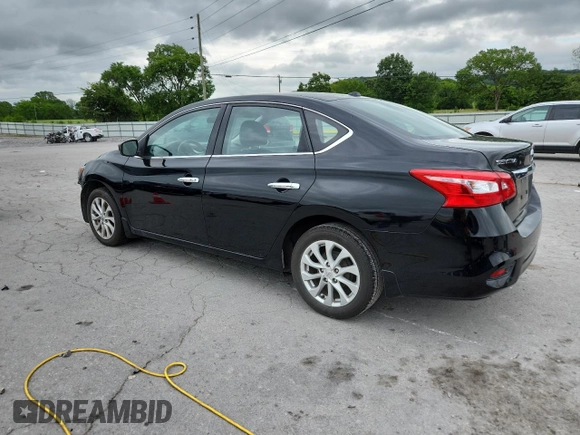 2018 Nissan Sentra SV with VIN 3N1AB7AP6JL622015, listed as a Copart auction lot 61285935 with 124,167 mi miles and Salvage title. Bid and sale history available at DreamBid. Image 2.