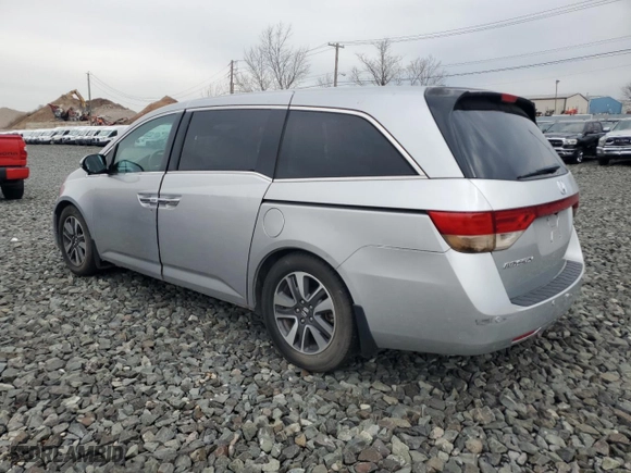 2015 Honda Odyssey Touring Elite with VIN 5FNRL5H99FB019686, listed as a Copart auction lot 53209595 with 72,046 mi miles and Clean Title. Bid and sale history available at carsss.com. Image 2.