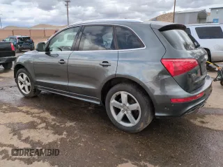 2012 Audi Q5 Premium Plus with VIN WA1DKAFP7CA078449, listed as a Copart auction lot 50728455 with 118,509 mi miles and Salvage title. Bid and sale history available at DreamBid. Image 2.