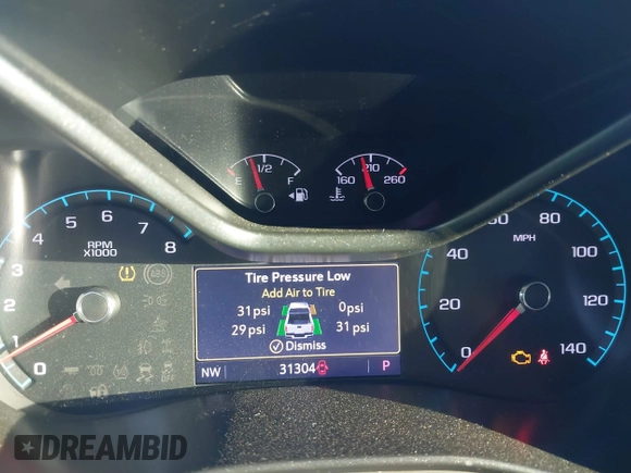 2021 Chevrolet Colorado 4WD Z71 with VIN 1GCGTDEN6M1264115, listed as a IAAI auction lot 41667276 with 31,304 mi miles and . Bid and sale history available at DreamBid. Image 7.