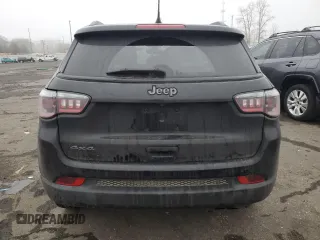 2021 Jeep Compass 80th Anniversary with VIN 3C4NJDEB0MT594957, listed as a Copart auction lot 88658715 with 87,360 mi miles and Salvage title. Bid and sale history available at DreamBid. Image 6.