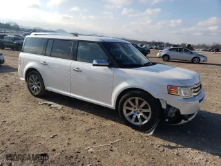 2012 Ford Flex Limited with VIN 2FMGK5DC6CBD14440, listed as a Copart auction lot 85931854 with 212,445 mi miles and Salvage Title. Bid and sale history available at carsss.com. Image 4.
