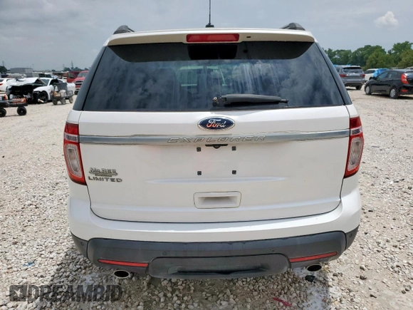 2011 Ford Explorer Limited с VIN 1FMHK7F83BGA76353, выставлен на аукционе Copart как лот 59028195 с пробегом 56 684 миль миль и Списание • Salvage title. История ставок и продаж доступна на DreamBid. Изображение 6.