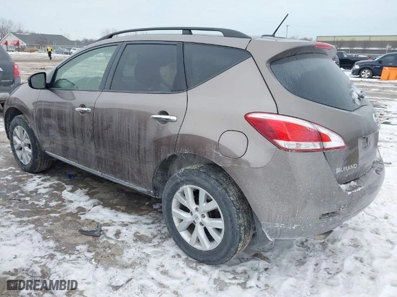 2013 Nissan Murano SL with VIN JN8AZ1MW8DW300214, listed as a IAAI auction lot 41403116 with 201,850 mi miles. Bid and sale history available at carsss.com. Image 3.