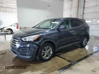 2014 Hyundai Santa Fe with VIN 5XYZTDLB6EG198457, listed as a Copart auction lot 64054015 with 178,490 mi miles and Salvage title. Bid and sale history available at DreamBid. Image 1.