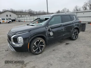 2022 Mitsubishi Outlander SEL z VIN JA4J3VA81NZ073971, wystawiony jako Copart lot #49233005 z przebiegiem Nie podano mil oraz Szkoda całkowita • Salvage title. Historia ofert i sprzedaży dostępna na DreamBid. Obrazek 1.