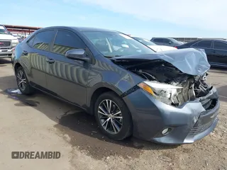2016 Toyota Corolla L with VIN 5YFBURHE8GP561600, listed as a IAAI auction lot 41389830 with 129,897 mi miles and . Bid and sale history available at DreamBid. Image 1.
