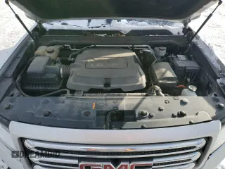 2015 GMC Canyon 4WD SLE with VIN 1GTG6BE37F1187705, listed as a Copart auction lot 87923705 with 111,254 mi miles and Salvage Title. Bid and sale history available at carsss.com. Image 11.