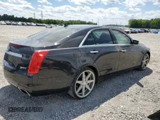 2014 Cadillac CTS RWD with VIN 1G6AP5SX1E0152984, listed as a Copart auction lot 55770565 with 95,040 mi miles and Clean Title. Bid and sale history available at DreamBid. Image 3.