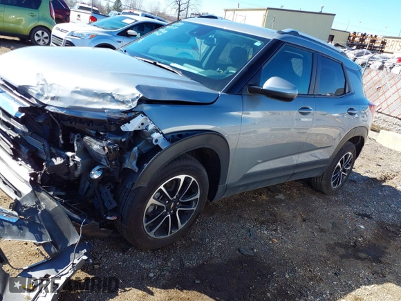 2024 Chevrolet TrailBlazer LT with VIN KL79MRSL4RB043603, listed as a IAAI auction lot 41812948 with 9,509 mi miles and . Bid and sale history available at DreamBid. Image 14.