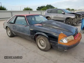 1992 Ford Mustang with VIN 1FACP41M7NF147556, listed as a Copart auction lot 62507715 with 19,195 mi miles and Clean title. Bid and sale history available at DreamBid. Image 5.