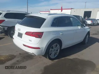 2018 Audi Q5 Prestige with VIN WA1CNAFYXJ2027305, listed as a IAAI auction lot 41962321 with 24,465 mi miles. Bid and sale history available at carsss.com. Image 4.