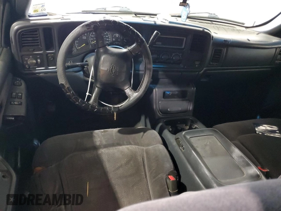 2001 Chevrolet Silverado 1500 LS with VIN 2GCEC19T911170282, listed as a Copart auction lot 55807415 with Not Provided miles and Salvage Title. Bid and sale history available at DreamBid. Image 8.
