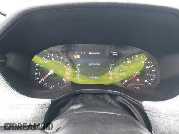 2022 Jeep Compass Latitude with VIN 3C4NJCBB8NT137619, listed as a IAAI auction lot 42211859 with 31,319 mi miles and . Bid and sale history available at DreamBid. Image 7.