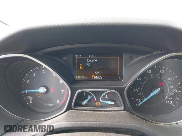 2018 Ford Focus SE with VIN 1FADP3FE7JL230870, listed as a IAAI auction lot 42021541 with 84,000 mi miles. Bid and sale history available at carsss.com. Image 7.