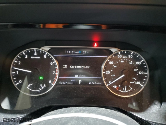 2023 Nissan Pathfinder SV with VIN 5N1DR3BD8PC212514, listed as a Copart auction lot 44709455 with 49,497 mi miles and Salvage Title. Bid and sale history available at carsss.com. Image 9.
