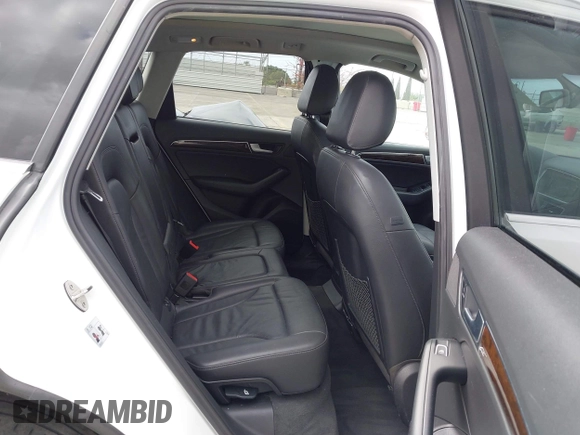 2013 Audi Q5 Premium with VIN WA1CFAFP8DA083693, listed as a IAAI auction lot 42129204 with 120,884 mi miles. Bid and sale history available at carsss.com. Image 8.