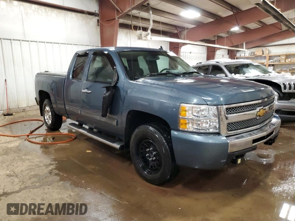 2010 Chevrolet Silverado 1500 LT with VIN 1GCSCSE04AZ252920, listed as a Copart auction lot 46356525 with 134,260 mi miles and Clean Title. Bid and sale history available at DreamBid. Image 4.