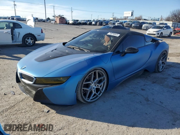 2019 BMW i8 z VIN WBY2Z6C50KVG98108, wystawiony jako Copart lot #78229043 z przebiegiem 31 133 mil mil oraz Szkoda całkowita • Salvage title. Historia ofert i sprzedaży dostępna na DreamBid. Obrazek 1.