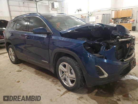 2020 GMC Terrain SLE with VIN 3GKALTEV3LL293695, listed as a Copart auction lot 89290775 with 66,658 mi miles and Salvage Title. Bid and sale history available at carsss.com. Image 4.