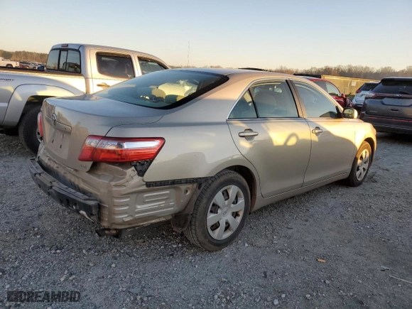 2007 Toyota Camry CE with VIN 4T1BE46K27U048897, listed as a Copart auction lot 48210485 with 126,594 mi miles and Salvage Title. Bid and sale history available at carsss.com. Image 3.