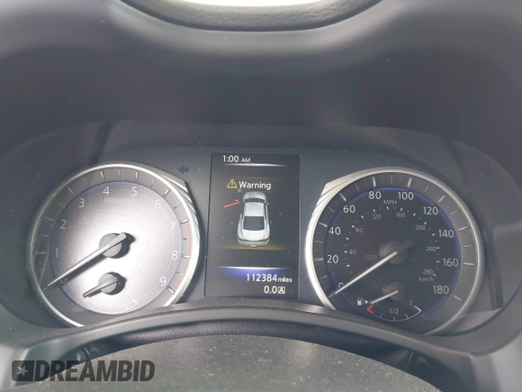 2017 Infiniti Q60 Premium with VIN JN1EV7EK8HM360988, listed as a IAAI auction lot 42009120 with 112,384 mi miles and . Bid and sale history available at DreamBid. Image 7.