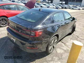 2023 Polestar 2 with VIN YSMEG3KA0PL161499, listed as a Copart auction lot 52805095 with 35,150 mi miles and Salvage Title. Bid and sale history available at carsss.com. Image 3.