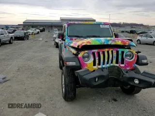 2021 Jeep Wrangler Willys with VIN 1C4HJXAG3MW637195, listed as a Copart auction lot 40757714 with 27,621 mi miles and Non repairable. Bid and sale history available at DreamBid. Image 11.