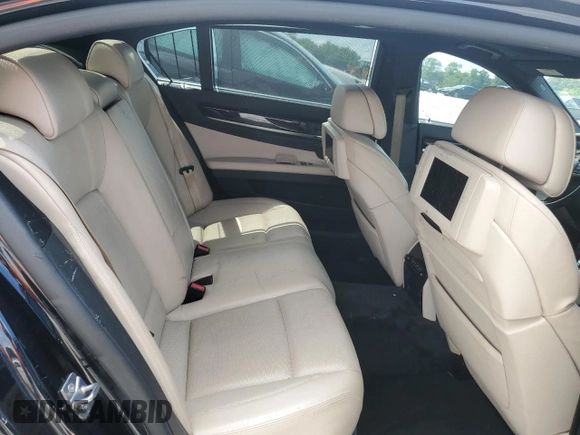 2011 BMW 7 Series 750Li with VIN WBAKB8C57BCY64924, listed as a Copart auction lot 58393765 with Not provided miles and Salvage title. Bid and sale history available at DreamBid. Image 10.