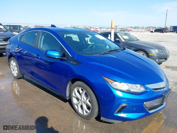 2017 Chevrolet Volt Premier with VIN 1G1RB6S54HU104145, listed as a IAAI auction lot 42035471 with 102,728 mi miles. Bid and sale history available at carsss.com. Image 1.