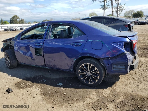 2016 Toyota Corolla L with VIN 5YFBURHEXGP374522, listed as a Copart auction lot 49858945 with 105,702 mi miles and Salvage Title. Bid and sale history available at carsss.com. Image 2.