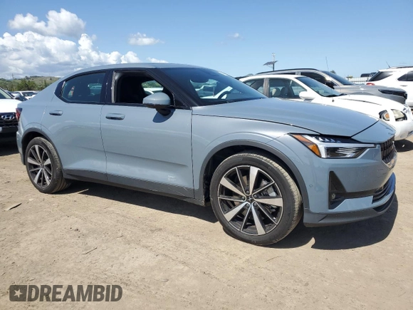 2022 Polestar 2 with VIN LPSED3KA3NL078210, listed as a Copart auction lot 51869455 with 22,417 mi miles and Salvage Title. Bid and sale history available at carsss.com. Image 4.