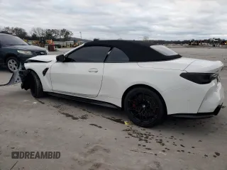 2024 BMW M4 Competition xDrive with VIN WBS33BA08RCN76292, listed as a Copart auction lot 80747294 with 0 mi miles and Salvage Title. Bid and sale history available at carsss.com. Image 2.