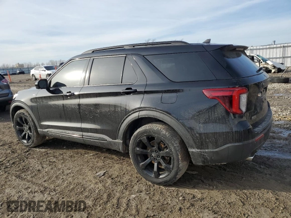 2023 Ford Explorer ST-Line z VIN 1FMSK8KH7PGA50671, wystawiony jako Copart lot #48510865 z przebiegiem 33 367 mil mil oraz Szkoda całkowita • Salvage title. Historia ofert i sprzedaży dostępna na DreamBid. Obrazek 2.