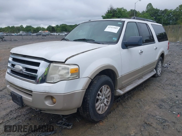 2009 Ford Expedition Max Eddie Bauer z VIN 1FMFK18539LA02424, wystawiony jako IAAI lot #42327603 z przebiegiem 194 448 mil mil oraz . Historia ofert i sprzedaży dostępna na DreamBid. Obrazek 2.
