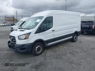 2020 Ford Transit Cargo with VIN 1FTBR1C82LKB36256, listed as a IAAI auction lot 41464921 with 111,024 mi miles and . Bid and sale history available at DreamBid. Image 17.