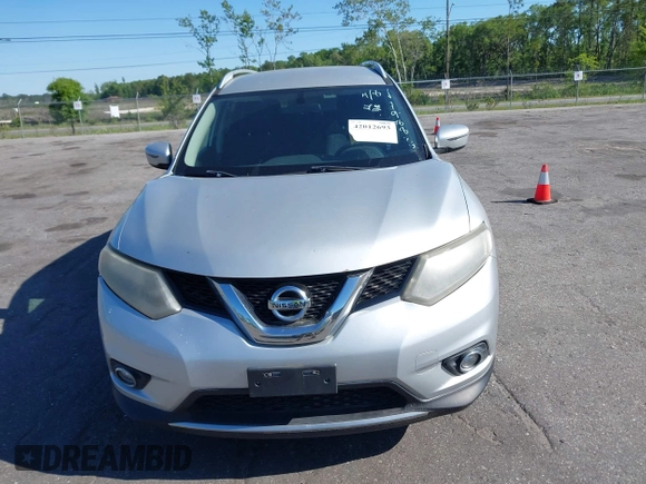 2016 Nissan Rogue S with VIN 5N1AT2MNXGC798895, listed as a IAAI auction lot 42012693 with 175,349 mi miles and . Bid and sale history available at DreamBid. Image 12.
