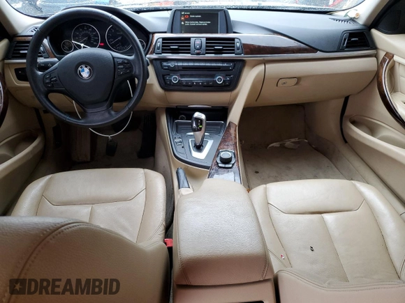 2013 BMW 3 Series 328i xDrive with VIN WBA3B5G50DNS05328, listed as a Copart auction lot 52989285 with 125,516 mi miles and Salvage title. Bid and sale history available at DreamBid. Image 8.