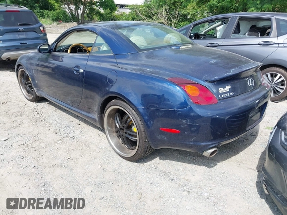 2004 Lexus SC 430 with VIN JTHFN48Y840057144, listed as a IAAI auction lot 42276706 with 226,478 mi miles and . Bid and sale history available at DreamBid. Image 3.