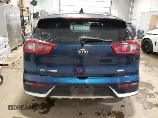 2018 Kia Niro Touring with VIN KNDCE3LC9J5148366, listed as a Copart auction lot 41485985 with 0 mi miles and Salvage Title. Bid and sale history available at carsss.com. Image 6.